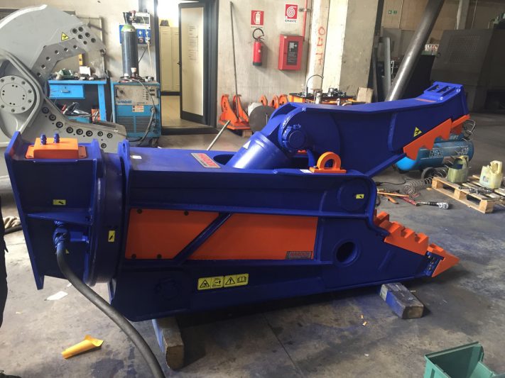 frantumatore armature cemento Verco